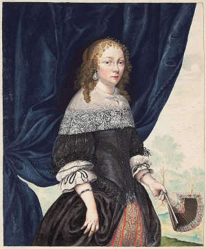 Gesina ter Borch zelfportret uit 1661