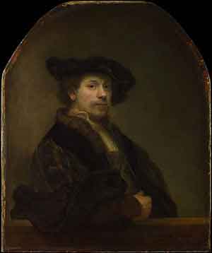 Rembrandt Zelfportret op 34-jarige leeftijd 1640 National Gallery Londen